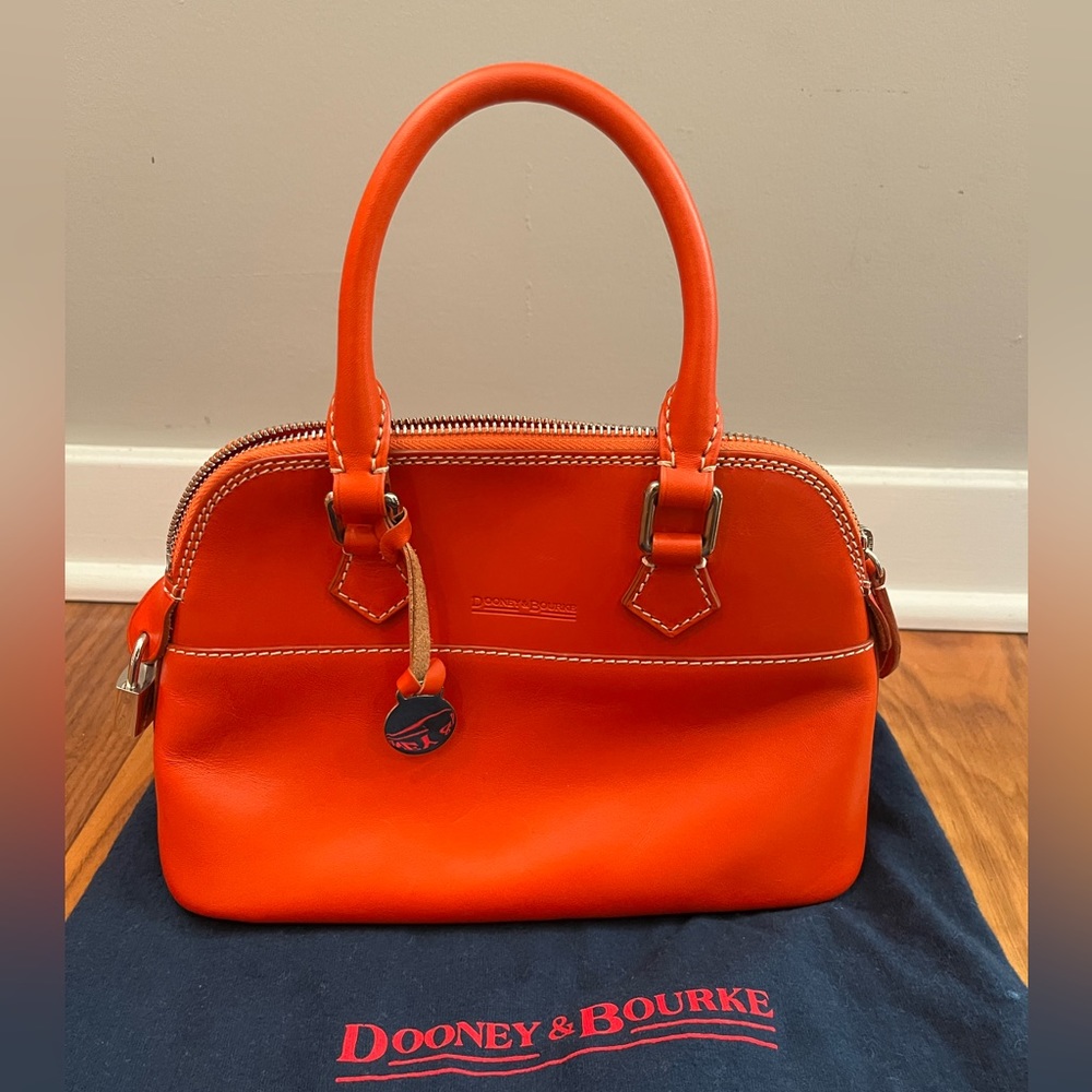NWOT Dooney & Bourke Red Leather Satchel